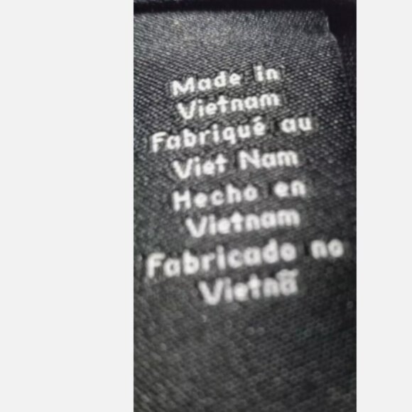 Calvin Klein Knit Jeans Women’s Pants Sz 10 Navy Stretch Leather Trim Tapered - Picture 11 of 14